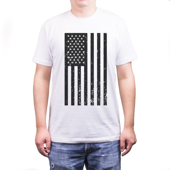 Men s Vintage American Flag Fourth of July T-shirt Casual July 4th shirtidx 3P6807897990